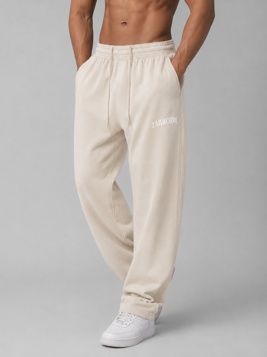 UNISEX VINTAGE WASH LOOSE SWEATPANTS