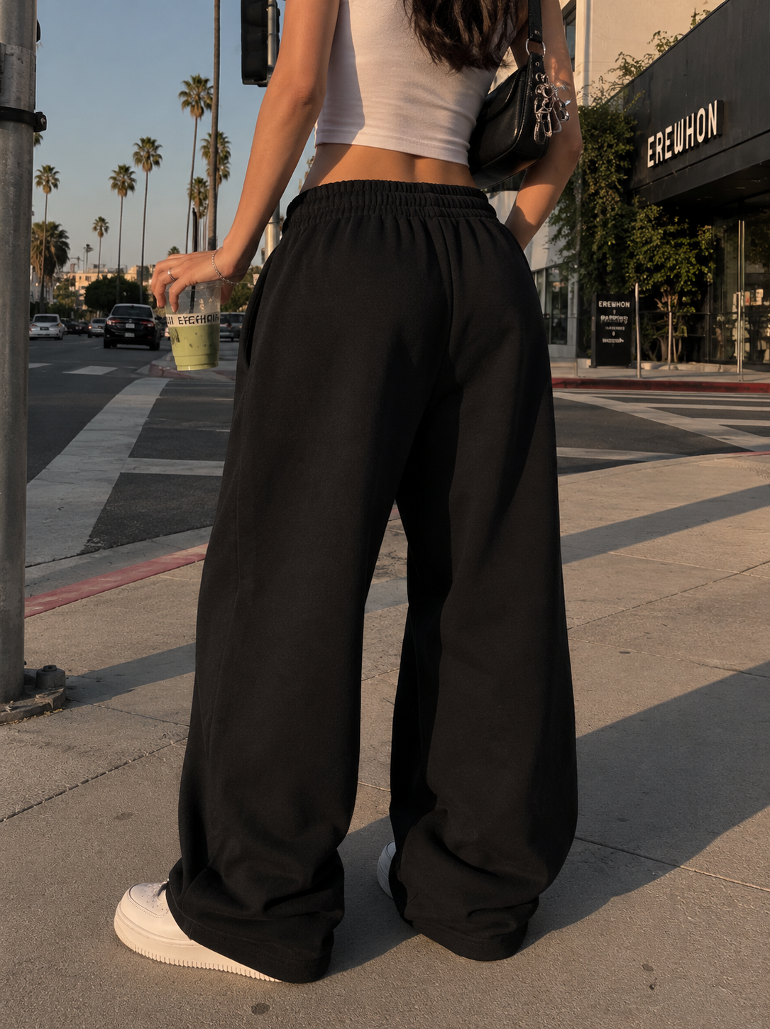 ESSENTIAL STRAIGHT-LEG SWEATPANTS