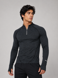 MEN'S QUARTER-ZIP RAGLAN TRAINING T-SHIRT