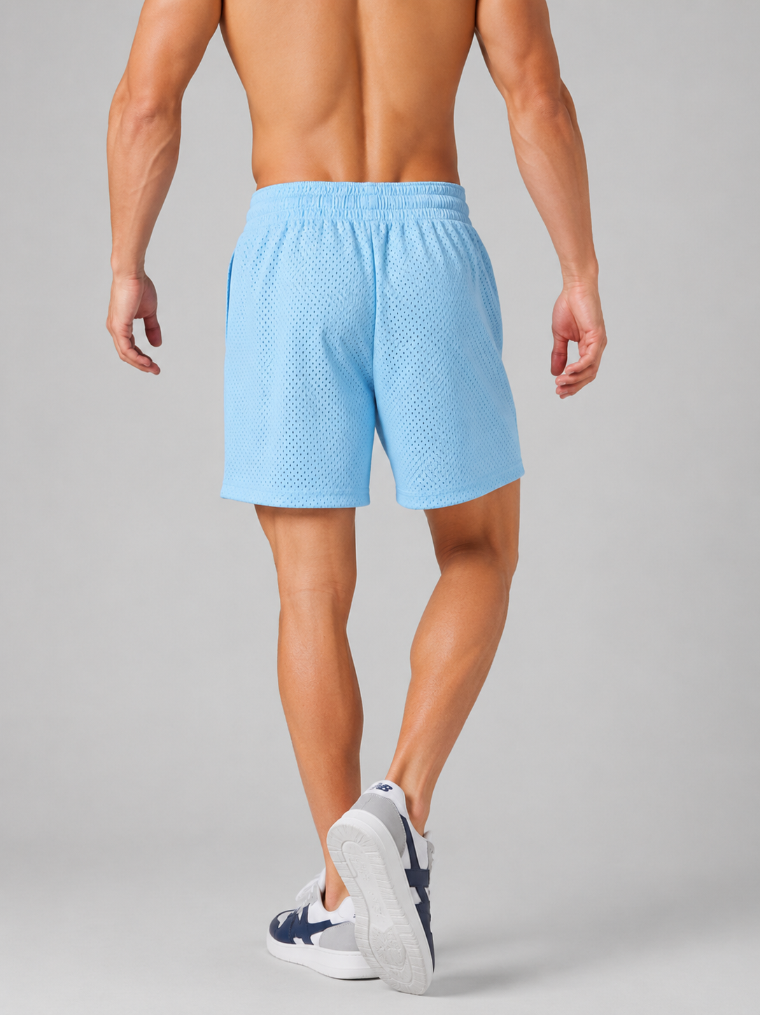 MESH DRAWSTRING SHORTS