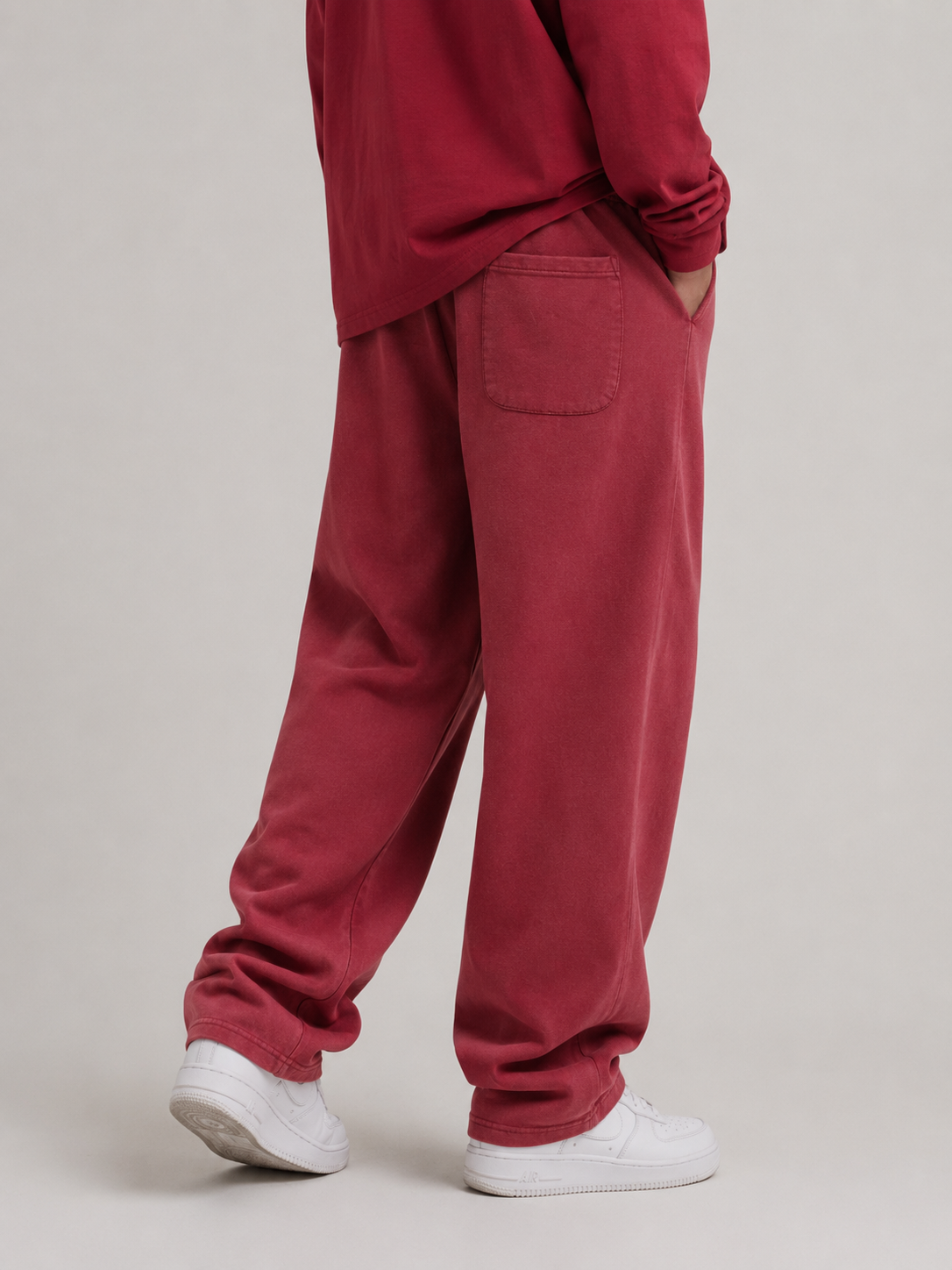 UNISEX VINTAGE WASH LOOSE SWEATPANTS