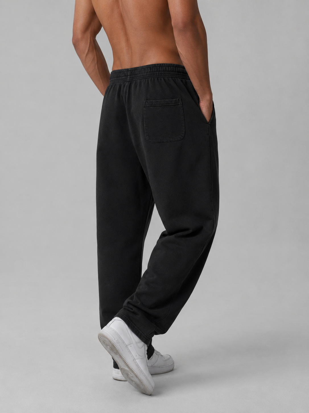 UNISEX VINTAGE WASH LOOSE SWEATPANTS