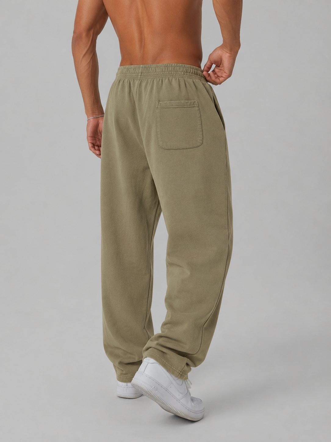 UNISEX VINTAGE WASH LOOSE SWEATPANTS