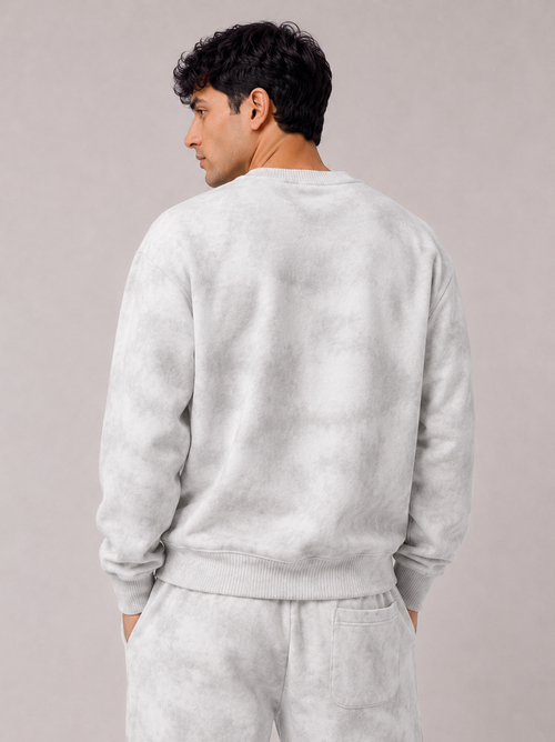 DIRTY BOXY FLEECED SWEATSHIRT