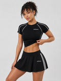 TAPED COOLING PERFORMANCE SHORT SKIRT