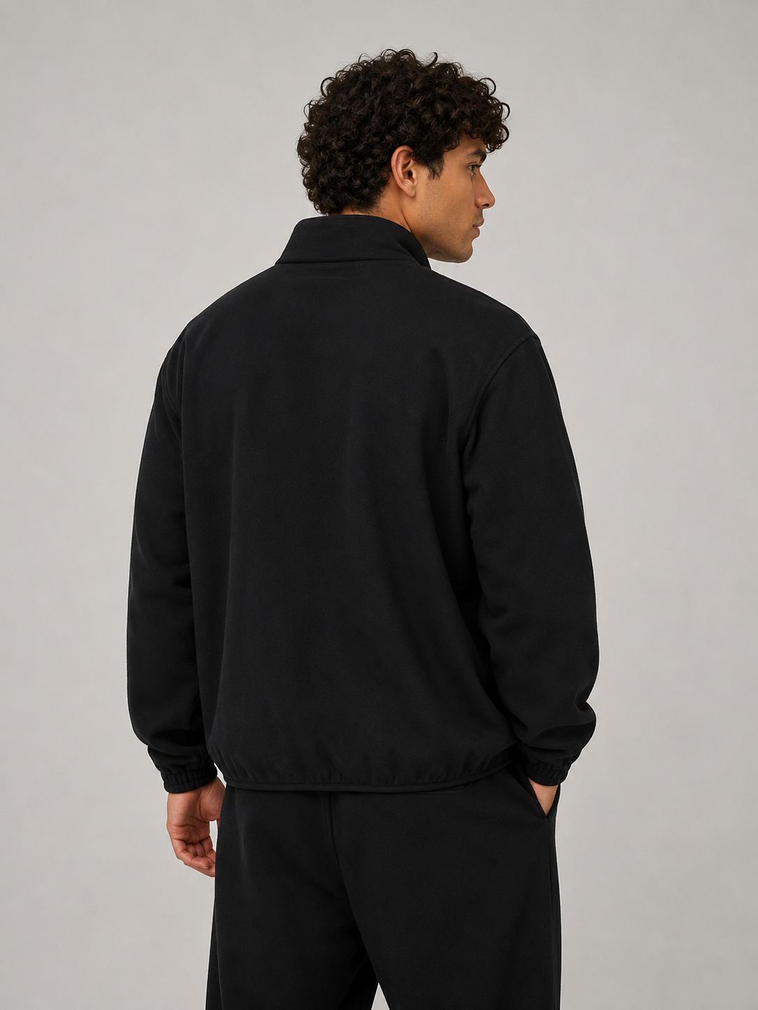 ESSENTIAL HEAVYWEIGHT STAND COLLAR JACKET