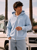 HEAVYWEIGHT RAGLAN SLEEVE ZIP HOODIE