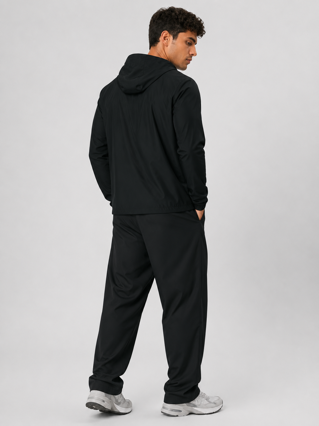SOFT HOODED SPORTS JACKET