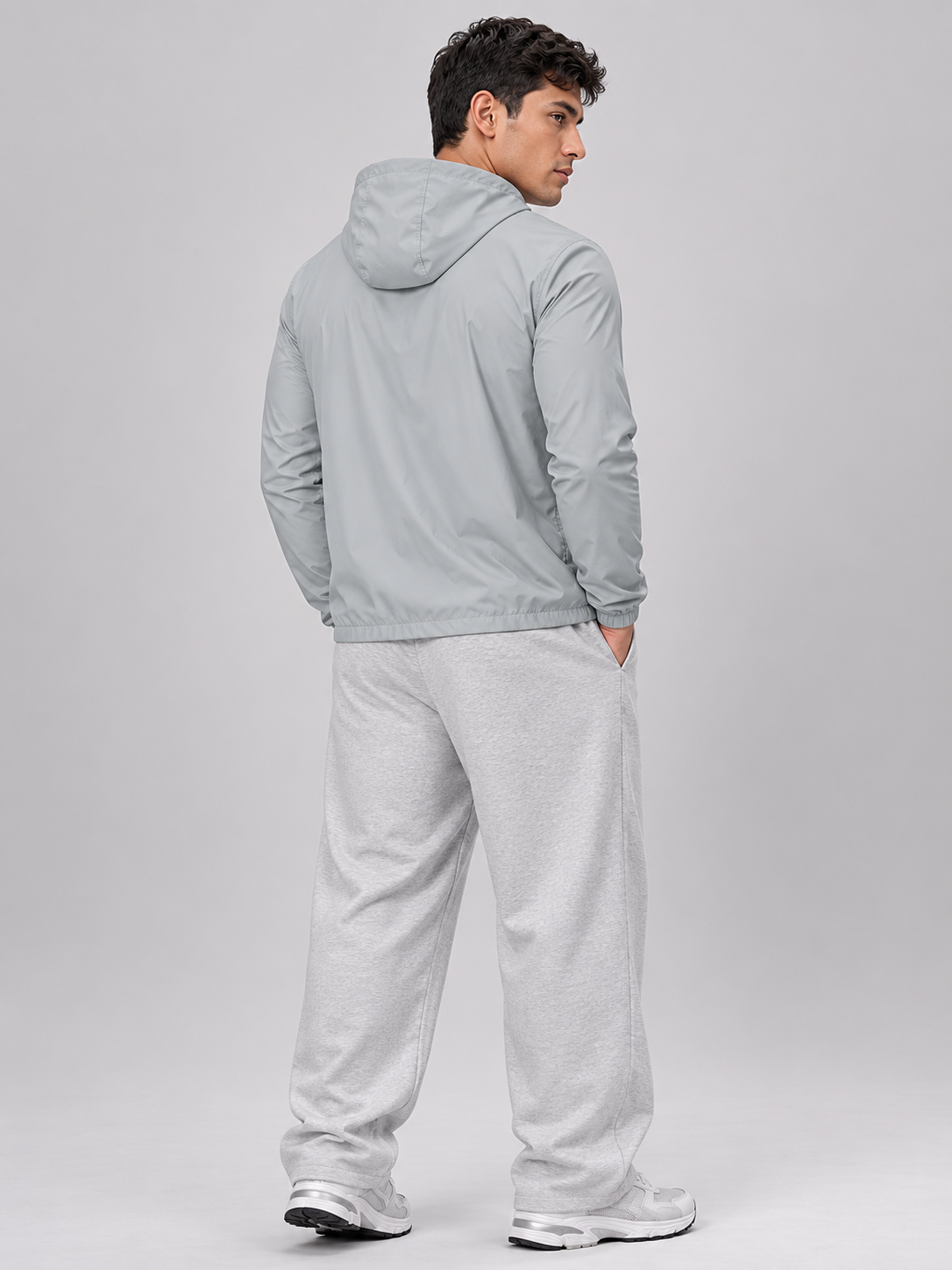 SOFT HOODED SPORTS JACKET