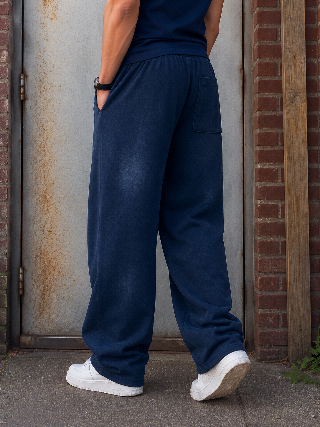 SUNFADE LOOSE FIT COTTON SWEATPANTS
