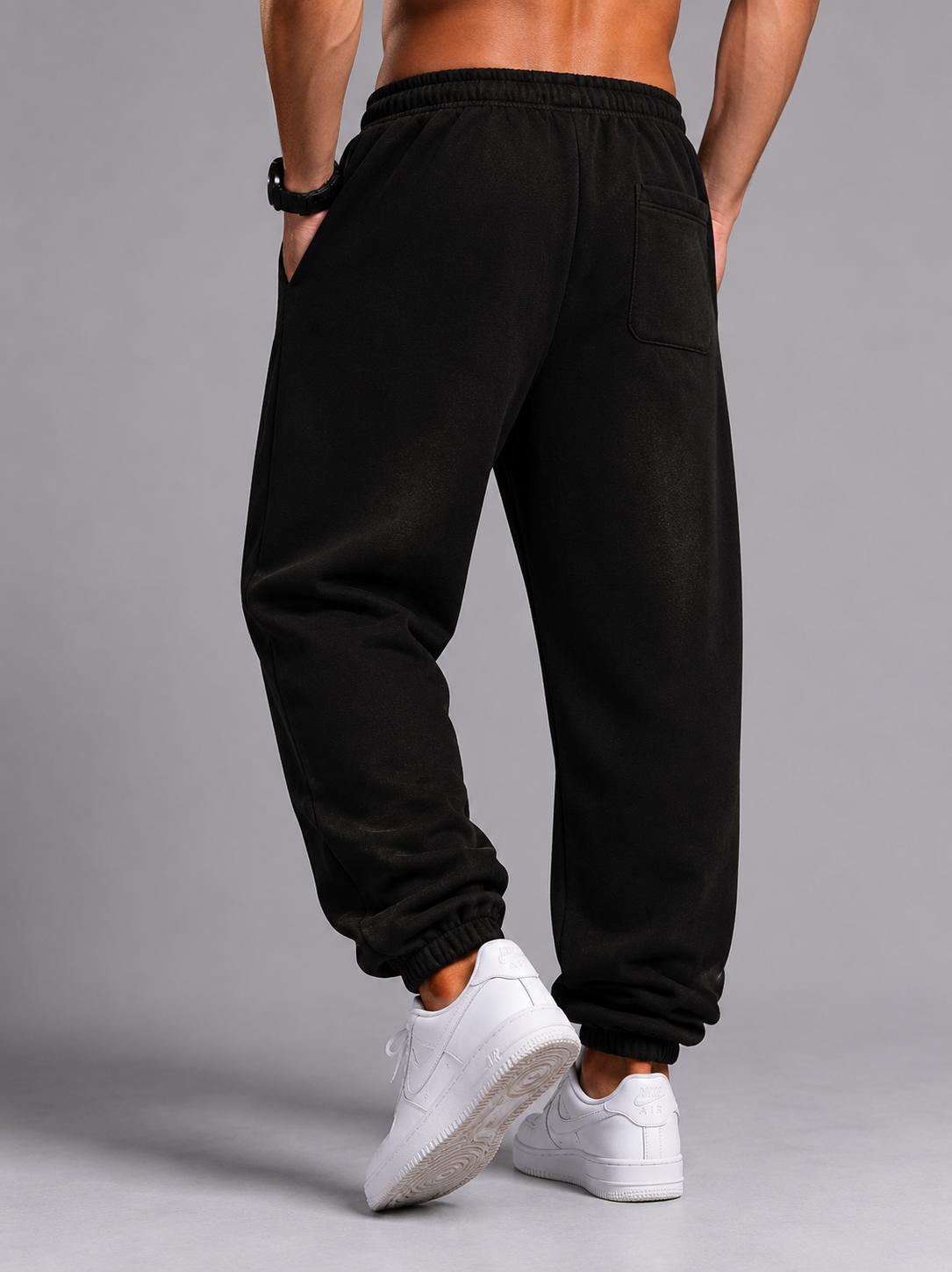 SUNFADE FLEECED SWEATPANTS